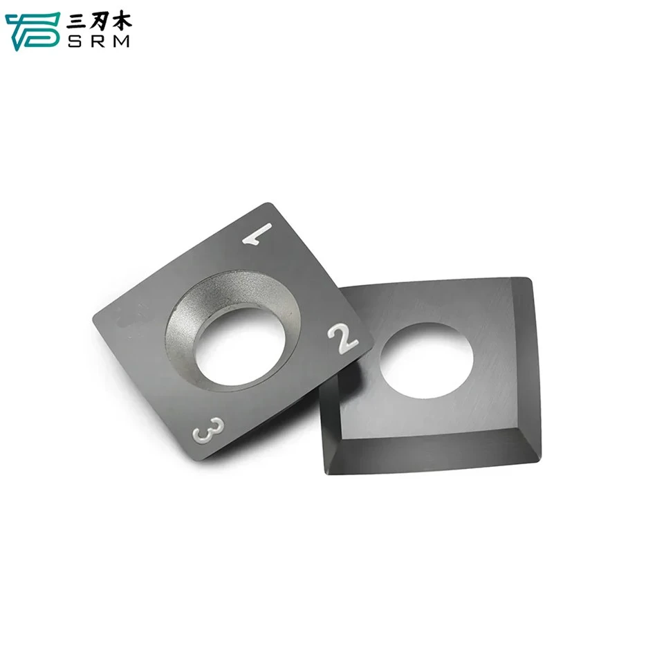Carbide Insert Knife 15x15x2.5mm-30°-R150-4R0.5 For Helical Cutterhead