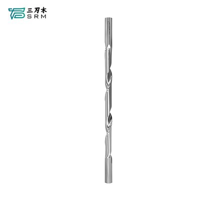 Dubbel-spiralsågbit